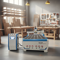 Routeur CNC 4 axes SUDA 1325 8x4 avec système de contrôle Syntec et composants de base du moteur pour le travail du bois
