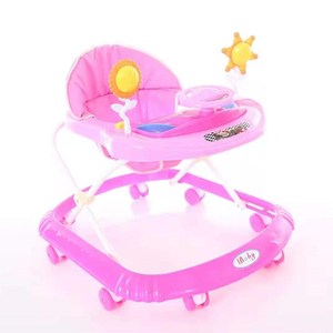 Trotte pliable anti-renversement JXB caractéristique de sécurité cadre en plastique marchette pour enfants - Product Image 3