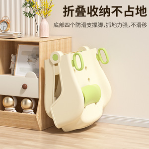 Chaise de bain pliable et inclinable pour bébé Wanhua Town avec siège réglable et barrières de sécurité pour usage domestique - Product Image 5