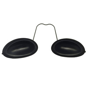 Lunettes de sécurité inoxydables de Lazer de fer de couverture d'oeil patient de laser en métal anti UV à IR - Product Image 1