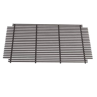 Grille de cuisson robuste en acier inoxydable pour barbecue, résistante à la rouille, pour camping, fumoir et foyer extérieur