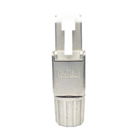 Terminaison Cat6A sans outil STP blindé Rg45 Rj 45 RJ45 Cat6 prise sans outil prise de connecteur RJ45 modulaire