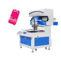 Machine automatique de fabrication de bracelets en silicone liquide 18 couleurs et de porte-clés en PVC par goutte à goutte