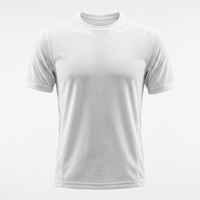 Maillot de cyclisme VTT personnalisé à manches courtes blanc respirant à séchage rapide en maille technique pour équipes – Collection été