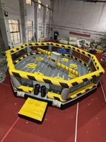 Manège Wipeout Eliminator Sweeper Meltdown pour enfants, pour jardin, aire de jeux, trampoline, parc d'aventure, espace public