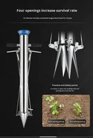 Planteuse de semis de piment entièrement automatique, transplanteur de légumes, machine à planter des pastèques, outil de plantation de maïs, outils agricoles