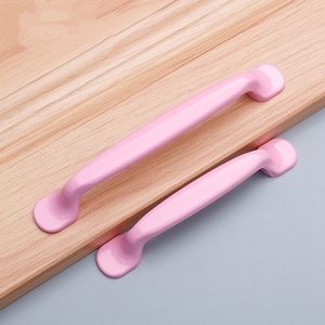 Modern minimalist aluminum alloy colored <b>pull</b> <b>handle</b> for cabinets drawers wardrobes furniture hardware <b>door</b> <b>handle</b> - Product Image 6