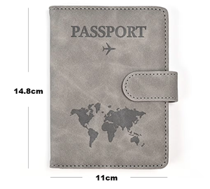 Premium Passport <b>Card</b> <b>Holder</b> Passport <b>Holder</b> Pu Leather Travel Wallet Credit <b>Card</b> <b>RFID</b> Blocking Passport Bag Safe <b>Card</b> <b>Holder</b> - Product Image 6