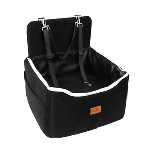 Siège de <span class=keywords><strong>voiture</strong></span> pour chien et chat en similicuir, siège surélevé avec <span class=keywords><strong>dossier</strong></span> inclinable, housse de protection imperméable, utilisation en extérieur/intérieur - Product Image 1