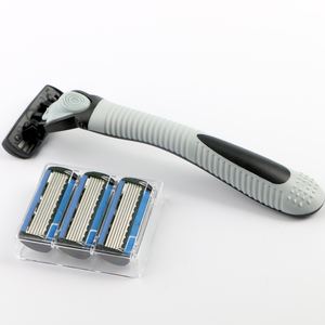 Высокое качество, оптовая цена, шведская нержавеющая сталь, шесть лезвий, бритвенная система, лезвие бритвы - Product Image 2