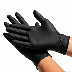 Guantes <span class=keywords><strong>de</strong></span> <span class=keywords><strong>Examen</strong></span> <span class=keywords><strong>de</strong></span> Nitrilo Azules Desechables <span class=keywords><strong>de</strong></span> Grado Médico, Elásticos, Sin Polvo, Sin Látex, Multiusos - Product Image 3