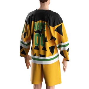 Maillots de hockey personnalisés de luxe pour adultes, hommes et femmes, uniformes d'équipe d'entraînement, vêtements de rue, impression personnalisée de Noël - Product Image 6
