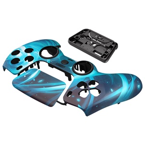 Aero Slash Magic Pattern LUNA Redesigned Custom Gamepad <b>Case</b> Replacement Shell for <b>PS5</b> <b>Controller</b> Faceplate with Touchpad Cover - Product Image 4