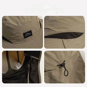 Sombreros de Verano con Ala Ancha y Protección para el Cuello, Unisex, Tipo Bucket, Visera para Exteriores, Secado Rápido, Protección Solar, para Pesca y Senderismo - Product Image 6