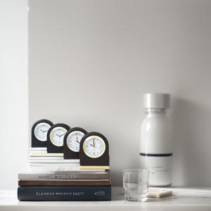 Horloge numérique d'hôtel Réveil avec lumière Nouvelle horloge <span class=keywords><strong>de</strong></span> table en cuir PU <span class=keywords><strong>haut</strong></span> <span class=keywords><strong>de</strong></span> <span class=keywords><strong>gamme</strong></span> Décoration <span class=keywords><strong>de</strong></span> salon - Product Image 2