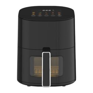 Nouvelle Conception 2026 Friteuse à Air Carrée Moderne 4,5L 1350W Sans Huile avec Fenêtre Visible, Fond Antiadhésif et Protection Contre la Surchauffe - Product Image 1