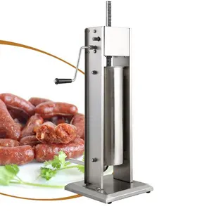 7L hand top sale stainless steel sausage making machine sausage stuffer filler for sale