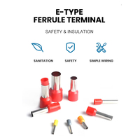 Cosses à sertir souples à câblage rapide, norme DIN, connecteurs en cuivre anti-chute pour armoire de commande