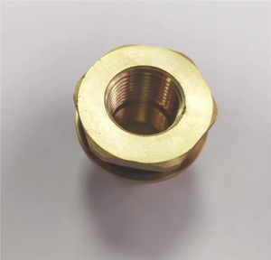 3/4 NPT femelle 1 GHT mâle en laiton raccord <span class=keywords><strong>de</strong></span> cloison d'<span class=keywords><strong>eau</strong></span> avec bagues d'étanchéité en caoutchouc pour corps <span class=keywords><strong>de</strong></span> réservoir barils en bois - Product Image 5