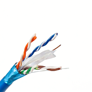 <span class=keywords><strong>Cable</strong></span> LAN para Exteriores BC CCA Cat5e Cat6 Cat6A, Par Trenzado UTP STP FTP, 1000 pies, <span class=keywords><strong>Cable</strong></span> Impermeable <span class=keywords><strong>Cat</strong></span> <span class=keywords><strong>6</strong></span> 6A 23AWG 0.5mm 0.56mm - Product Image 6