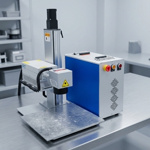Machine de gravure laser UV de table pour plastique, caoutchouc, cuir, papier, verre et céramique - Product Image 1