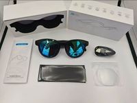 Lunettes Intelligentes IA Homme Femme, Contrôle Tactile Sportif, Caméra 200W Pixels, Anti-tremblement, Enregistrement Vidéo 1080P, Traduction Simultanée IA