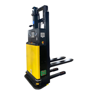 Nouveau robot AGV électrique guidé Yuande 1T 2T pour l'empilage, avec chaîne <span class=keywords><strong>de</strong></span> suspension, pour l'industrie manufacturière et le commerce <span class=keywords><strong>de</strong></span> détail, palettes en acier, contrôle intelligent par IA - Product Image 1