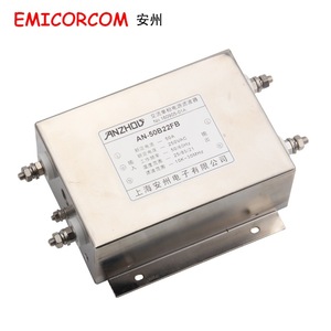 ตัวกรองสายไฟ Anzhou AN-60B22FB 60A 250VAC แบบสองส่วนสำหรับจ่ายไฟเซอร์โวมอเตอร์ - Product Image 1