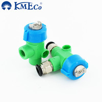 KMECO mini brumisateur brouillard sec mini humidificateur buse de pulvérisation buse en plastique