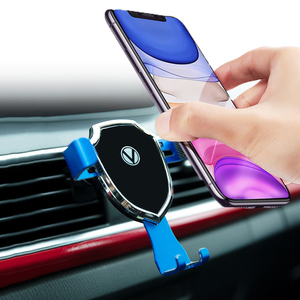 <span class=keywords><strong>VEECLE</strong></span> Meistverkaufter Mini-Aluminiumlegierung 360-Grad-Drehung Universeller Lüftungsschlitz-Telefonhalter Einziehbarer Schwerkraft-Autohalter Stabil - Product Image 5