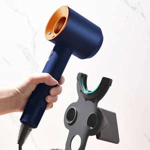 Soporte para secador de pelo de baño de escritorio sin perforaciones compatible con <span class=keywords><strong>Dyson</strong></span> <span class=keywords><strong>Supersonic</strong></span> - Product Image 4