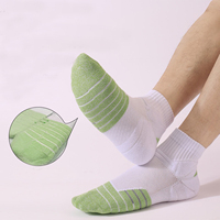 Chaussettes de sport en nylon/coton absorbant la transpiration, imprimées numériquement avec logo personnalisé, pour marathon, course à pied, cyclisme - mi-mollet, toutes saisons