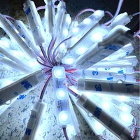 Produsen Perdagangan Luar Negeri Memperkenalkan Modul LED Injeksi 3-Lampu Ultrasonik Sumber Cahaya Huruf Bercahaya Modul LED Tahan Air