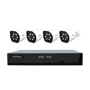 OEM/ODM H.265 4CH NVR מקליט IP רשת ענן אחסון 4 ערוץ PoE NVR אבטחת רשת וידאו מקליט