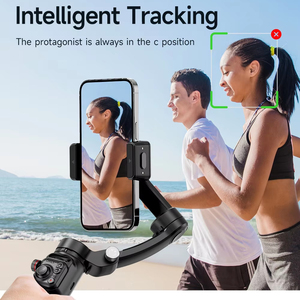 M02 Professional AI Smart Tracking Gimbal Stabilizer 3 Axis Anti-Shake Detachable <strong>Remote</strong> Control Flexible Desk Phone <strong>Holder</strong> - Product Image 4