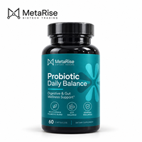 Capsules de probiotiques pour adultes en marque privée OEM, complément alimentaire pour la santé digestive, 60 unités, 30 g