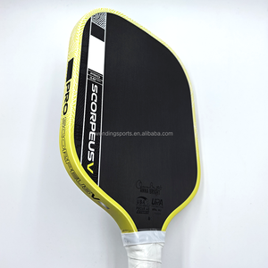 Pala de Pickleball Pro V de Carbono Crudo de 14 mm Gen5 con Control de Cara Ancha y Mango Extendido - Product Image 3
