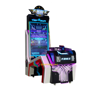 Machine de jeu vidéo d'arcade de course professionnelle, dernière génération, Top Gun, à monnayeur, avec structure métallique, pour centres de divertissement - Product Image 2