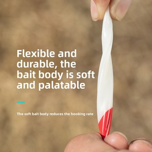 Luya PVC <span class=keywords><strong>esca</strong></span> per vermi molli amo testa di piombo Texas gruppo di pesca a coda a T con bocca incernibile mandarino per ricerca di fondo <span class=keywords><strong>esca</strong></span> <span class=keywords><strong>finta</strong></span> <span class=keywords><strong>esca</strong></span> - Product Image 1