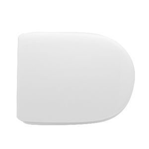 Siège de toilette pour Faleri Leaf Vase Shape 7 Blanc 50,5 cm de longueur 37,5 cm de largeur 7 cm de hauteur - Product Image 1