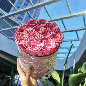 Summer <span class=keywords><strong>Flora</strong></span> wholesale Yunnan <span class=keywords><strong>top</strong></span> seller scatola di rose stabilizzate regali di san valentino - Product Image 3