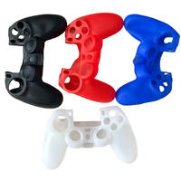 Étui de protection en silicone anti-poussière et anti-transpiration avec design antidérapant et grand trou de charge pour accessoires de manette PS5