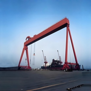 Grue <span class=keywords><strong>portique</strong></span> robuste sur rail pour la construction navale, 2000 tonnes, avec commande à distance par PLC, pour l'assemblage de blocs de coque en coupes-bordures et en dry dock - Product Image 2