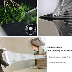 Đen PE đóng gói CuộN strech phim cho bao bì <span class=keywords><strong>Stretch</strong></span> bọc nhựa Pallet bọc LLDPE Đen Bộ phim kéo dài - Product Image 3