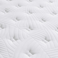 Matelas hybride moderne écologique à ressorts ensachés et mousse à mémoire de forme en gel, épaisseur 20 cm, doux, pour l'école, l'hôpital, l'hôtel et la chambre à coucher