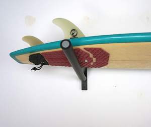 Support de rangement mural en métal à 2 bras pour <span class=keywords><strong>kayak</strong></span>, présentoir pour planche de surf, support suspendu pour planche de surf - Product Image 6