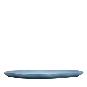 Fuente Ovalada de Cerámica Azul de 39x30 cm para Servir y Decorar - Product Image 2