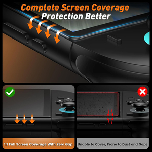 Protector de Pantalla de Vidrio Templado Sensible al Tacto para <span class=keywords><strong>Nintendo</strong></span> Switch 2, Sin Burbujas, Resistente a Arañazos, Fácil Instalación - Product Image 5