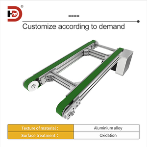 40 rộng đồng bộ băng tải Dòng Đồng Bộ vành đai nhỏ đôi hàng băng tải không khung <span class=keywords><strong>mini</strong></span> máy tính để bàn băng tải Dòng cơ thể - Product Image 3