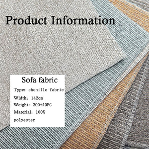 F1737 # Diseñador <span class=keywords><strong>Lana</strong></span> <span class=keywords><strong>Chenille</strong></span> Poliester <span class=keywords><strong>Chenille</strong></span> Tapicería Tela Punteada 100 Poliéster <span class=keywords><strong>Chenille</strong></span> Sofá Tela - Product Image 2